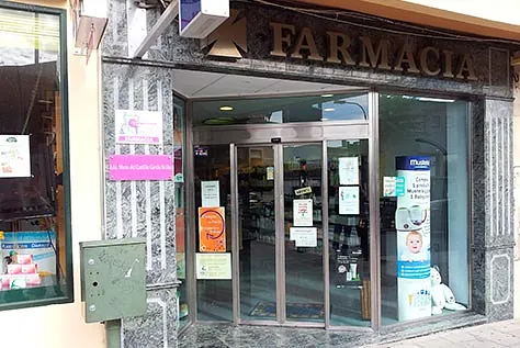 Farmacia María del Castillo fachada de la farmacia